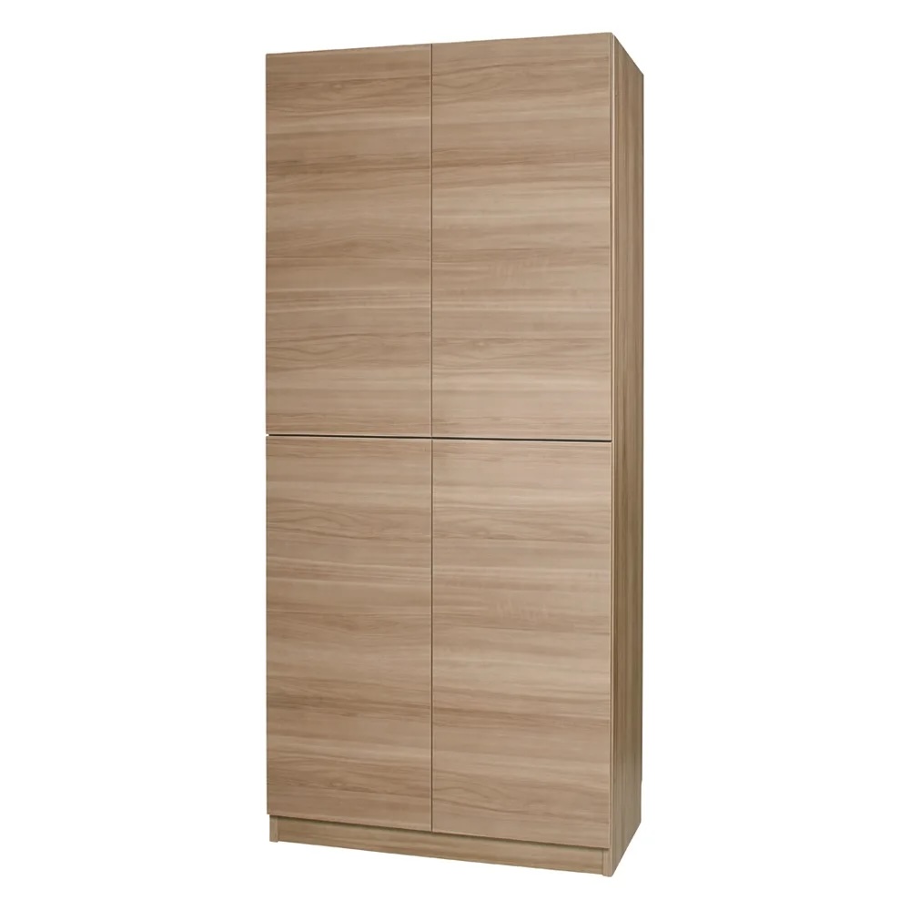 コーナーまで有効に使える幅・高さぴったり本棚 上下扉タイプ 幅80cm奥行42cm高さ180cm 本棚 ブックシェルフ 書棚 ラック シェルフ 643879