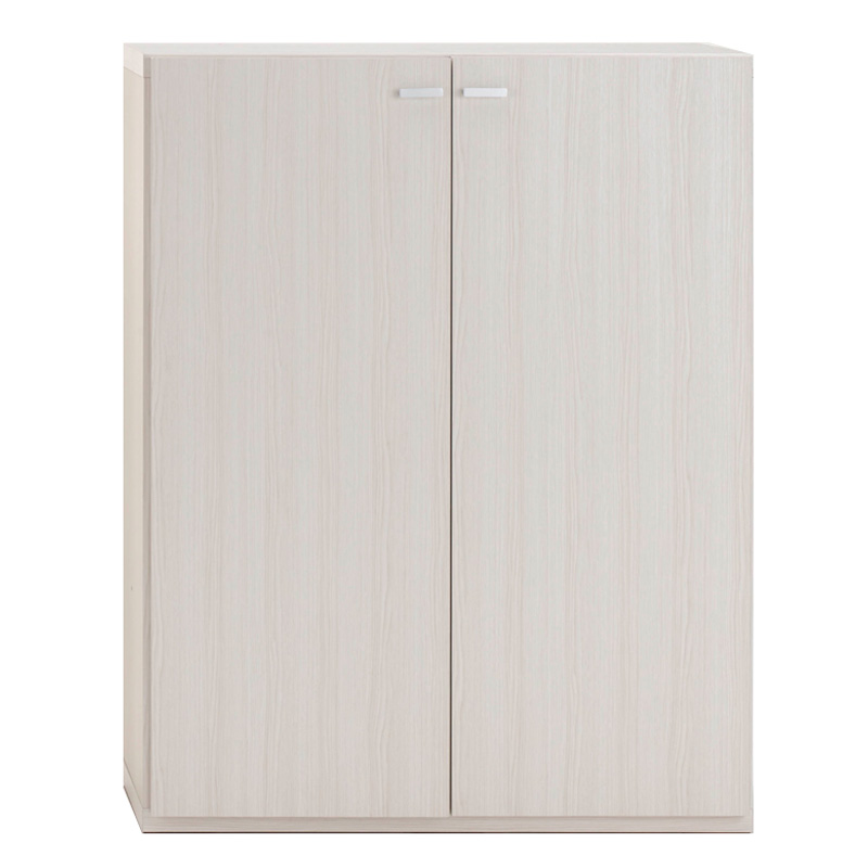 ≪幅90cm≫板扉の本棚 単品 奥行39cm 高さ114cm （重厚感のあるがっちり本棚シリーズ） 本棚 ブックシェルフ 書棚 ラック シェルフ 643916