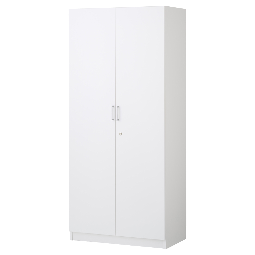 鍵付き本棚ハイタイプ 幅80奥行45高さ180cm 本棚 ブックシェルフ 書棚 ラック シェルフ 643957