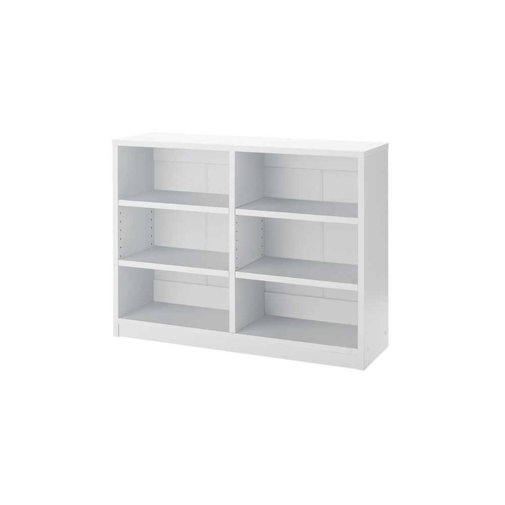 隠しキャスター付きオープンラック 幅90cm奥行29.5cm高さ70cm ウッドラック 木製シェルフ 本棚 ラック シェルフ 644101