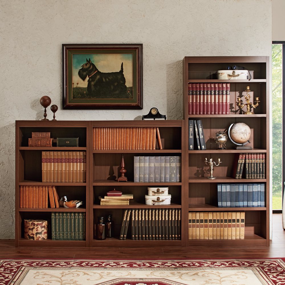 ≪幅60高さ180cm≫ 頑丈棚板がっちり本棚 コミックラック 本棚 ラック シェルフ 644140