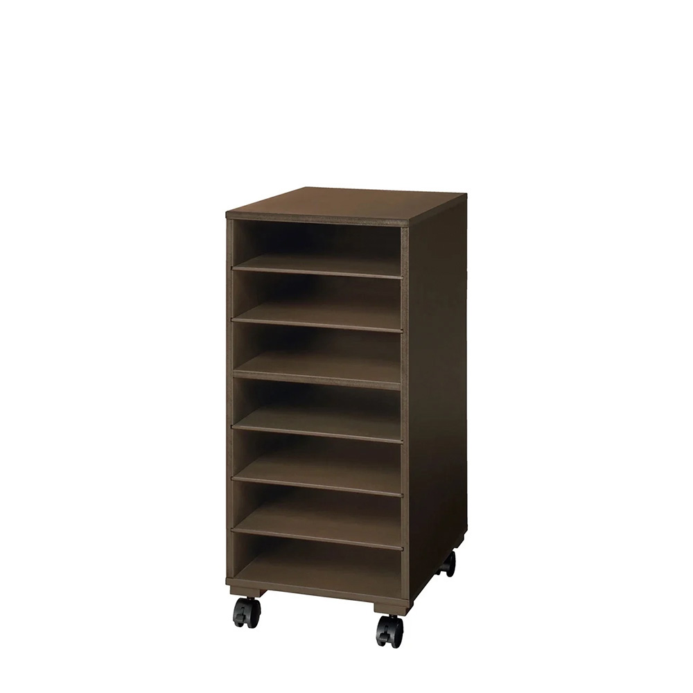 ≪幅30cm高さ67cm≫ キャスター付きニット&シャツラック 収納ボックス 小物収納 フリーボックス 644508