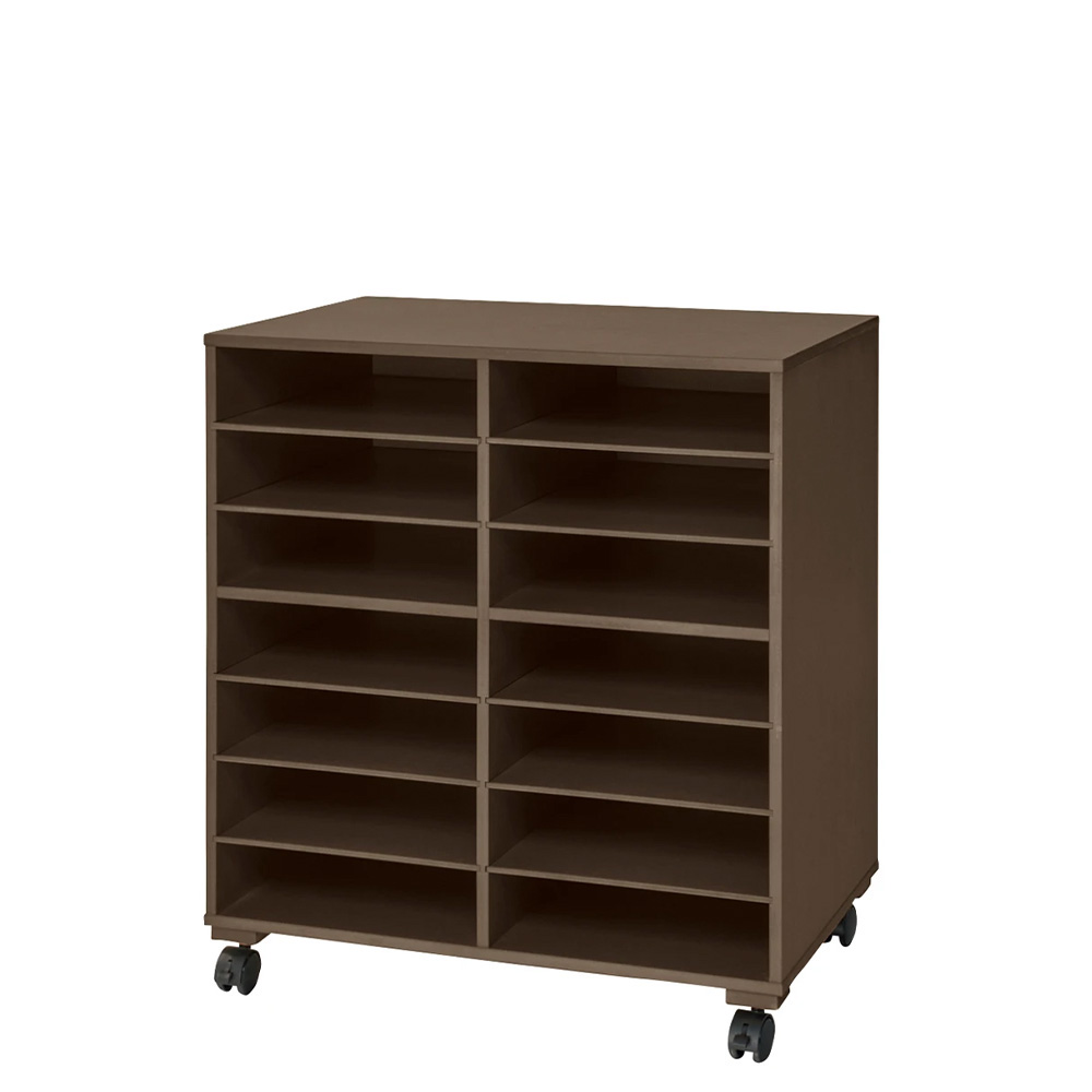 ≪幅60cm高さ67cm≫ キャスター付きニット＆シャツラック 衣類 衣装ケース 収納ケース 衣類収納 644510