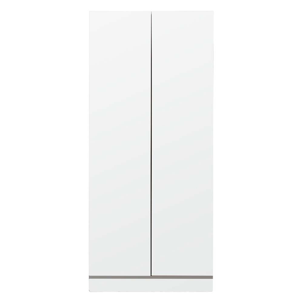 壁面間仕切りワードローブ 棚タイプ・幅80cm パーテーション 間仕切り リビング収納 644848