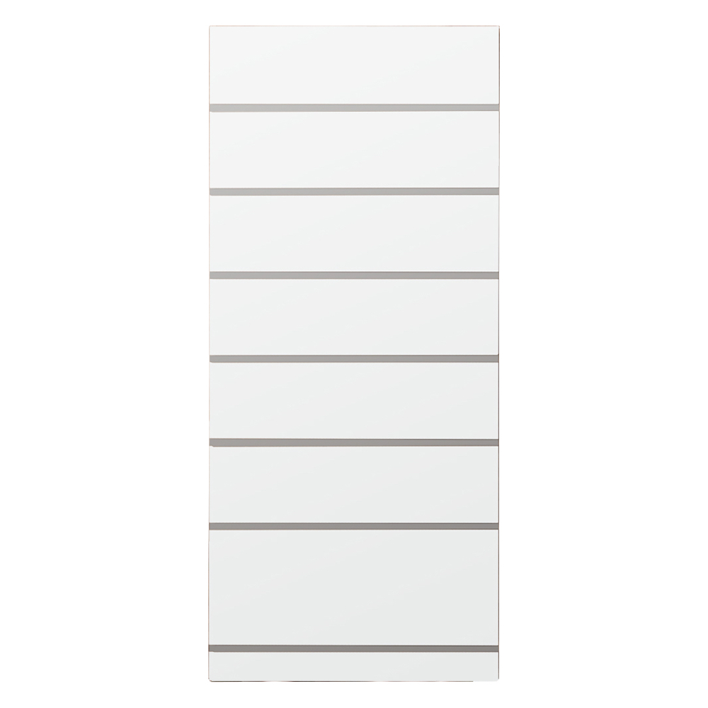 壁面間仕切りワードローブ タワーチェスト・幅80cm パーテーション 間仕切り リビング収納 644850