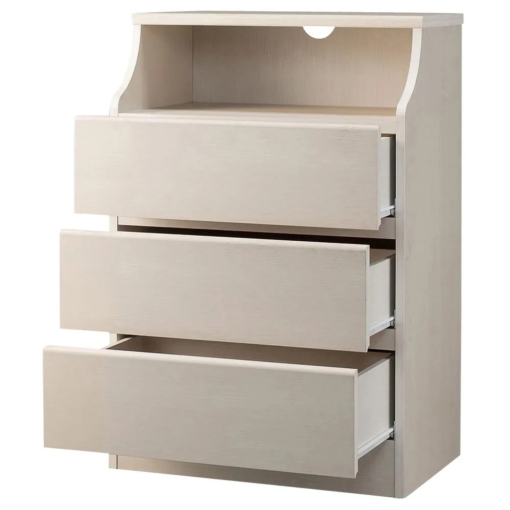 組立も簡単!色もサイズもぴったりが見つかるチェスト 3段・高さ91cm幅60cm リビング リビング収納 645059