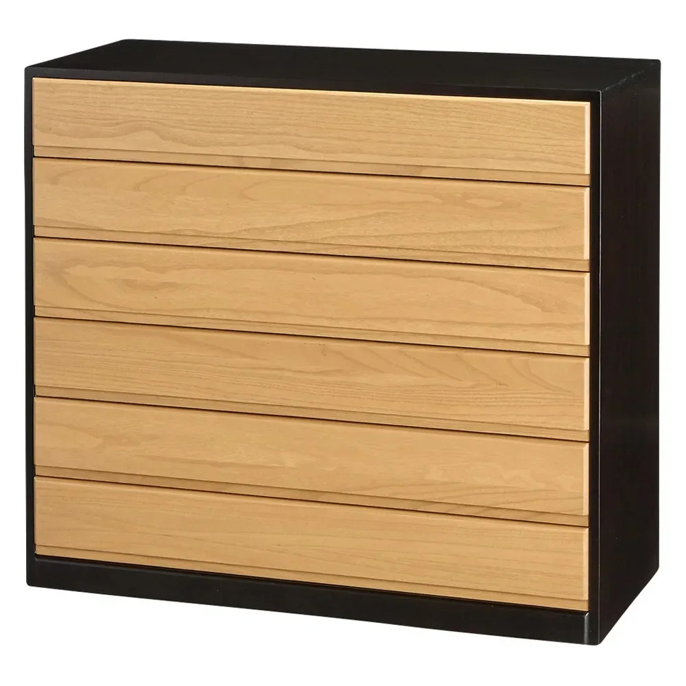 和モダン桐箪笥 衣類収納6段 タンス 衣類収納 645118