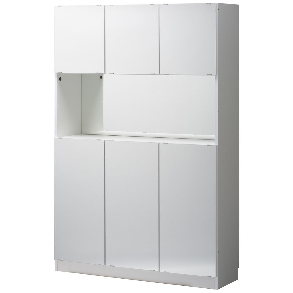 美しく飾れるシューズクローゼット 照明ライト付き 下駄箱幅119.5cm高さ180cm 下駄箱 シューズボックス 玄関収納 645209