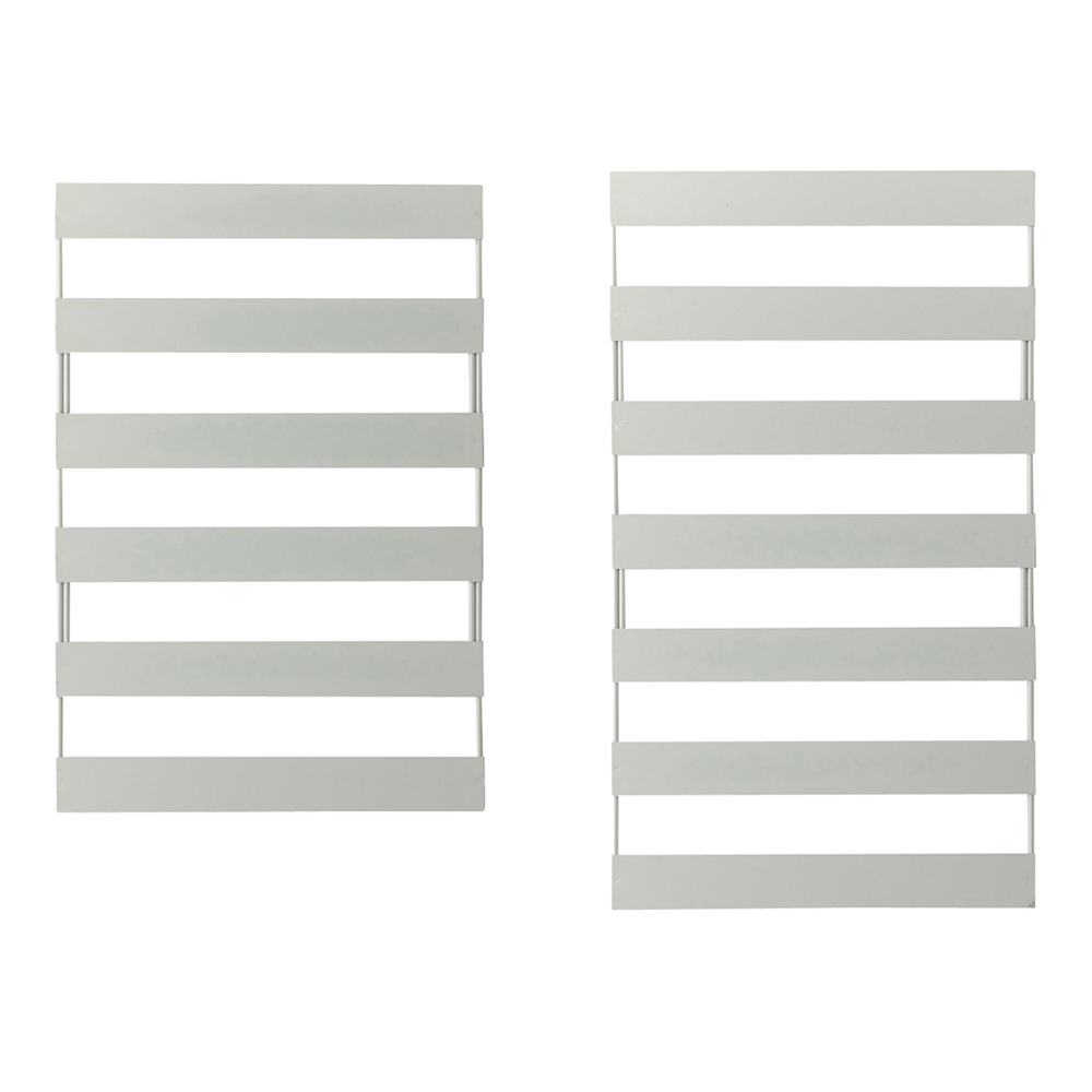 逆ルーバー室外機カバー サイドパネル2枚組 エアコン室外機カバー 645303