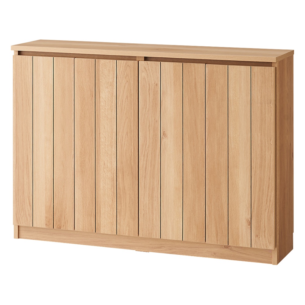 カフェスタイルのカウンター下収納 扉タイプ 幅118.5高さ85.5cm キッチンカウンター下収納 キッチン収納 641316