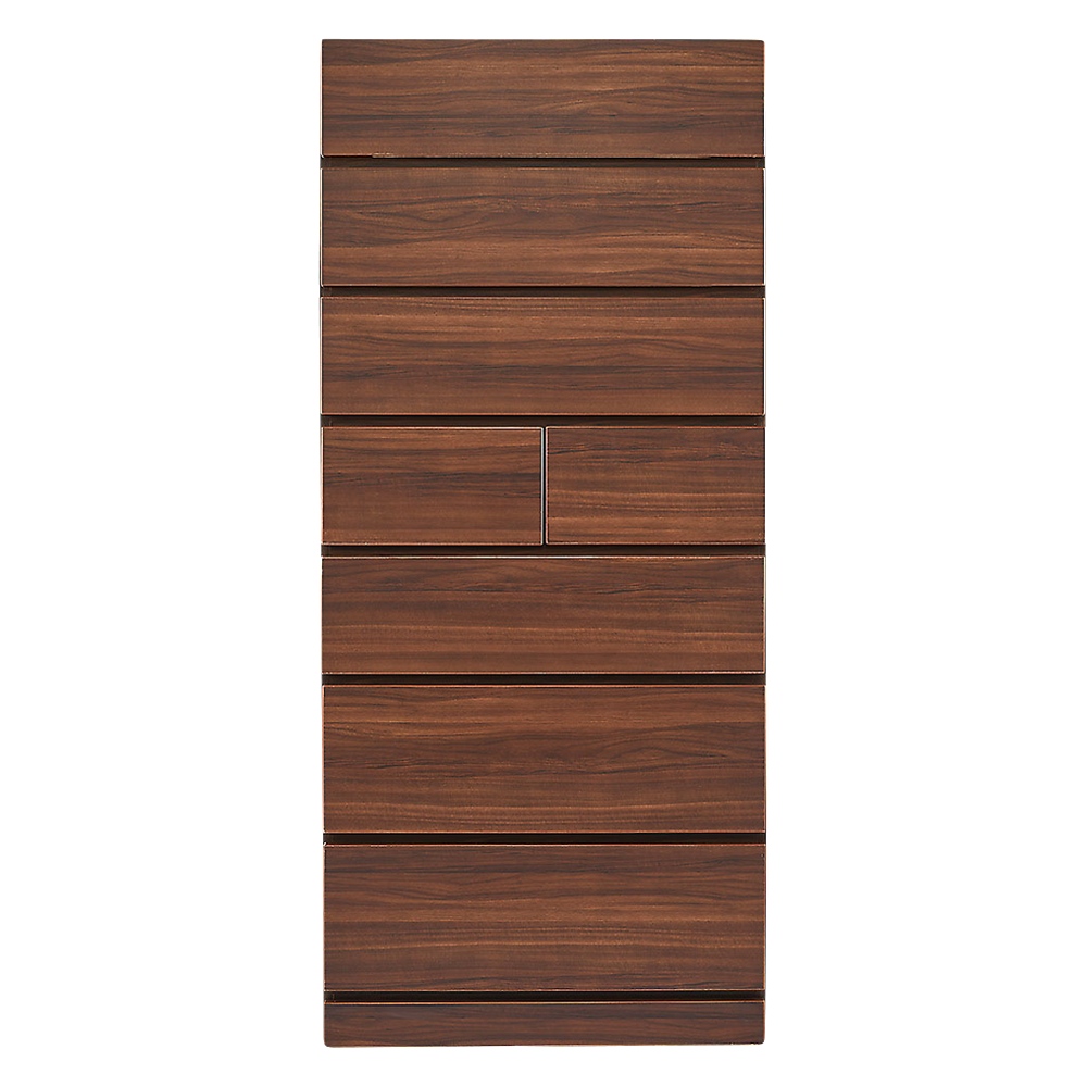 お部屋の天井構造を考慮した壁面ワードローブ タワーチェスト 幅80高さ180cm（高い梁下に） タンス 衣類収納 644232