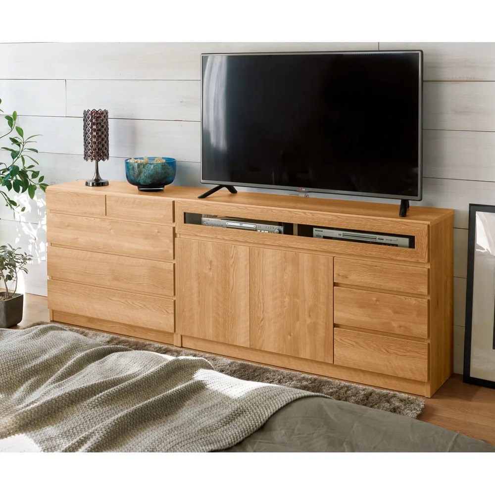 ハイタイプテレビ台 幅105高さ70cm 【コンパクト設置シアターシリーズ】 壁面収納テレビ台 テレビ台 テレビボード 687408