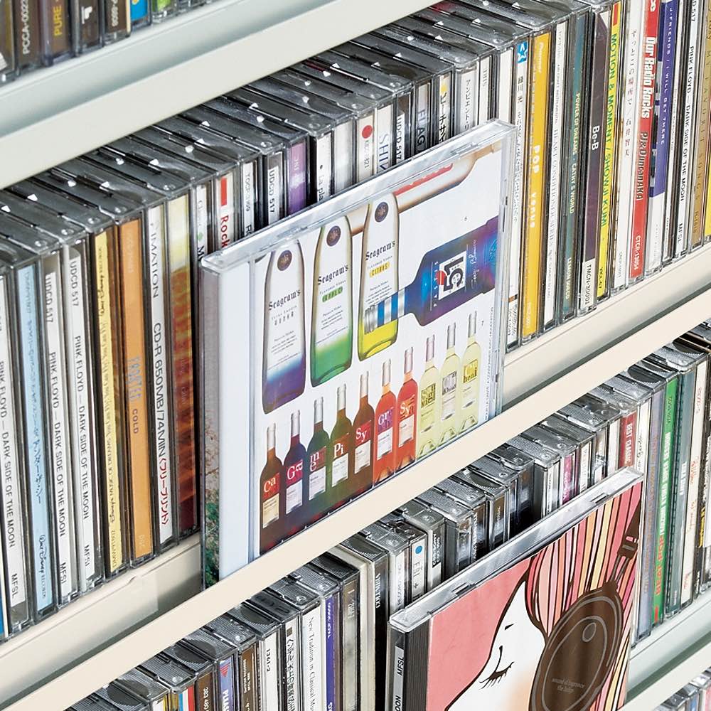 dショッピング |たっぷり収納！スチールラック スタンド式 CD用 幅