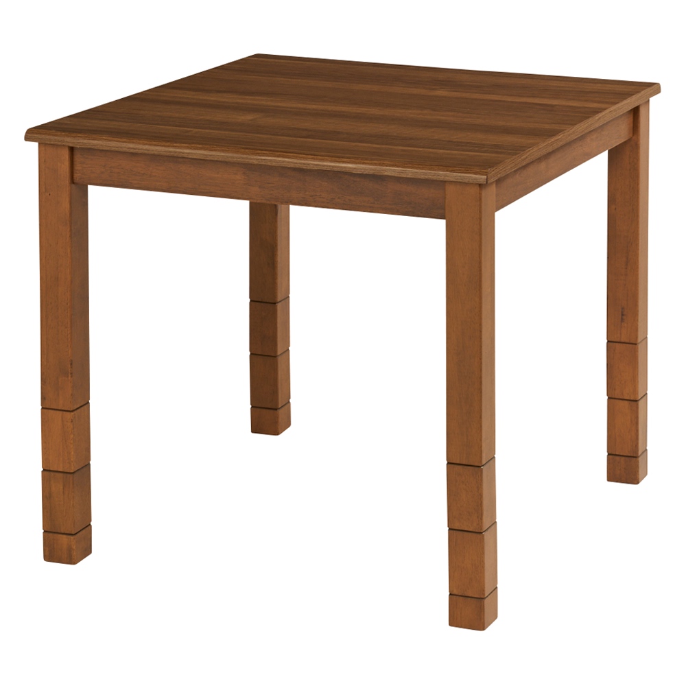 6段階に高さ調節できる！モダンダイニングこたつシリーズ テーブル 80×80cm こたつテーブル こたつ 611301