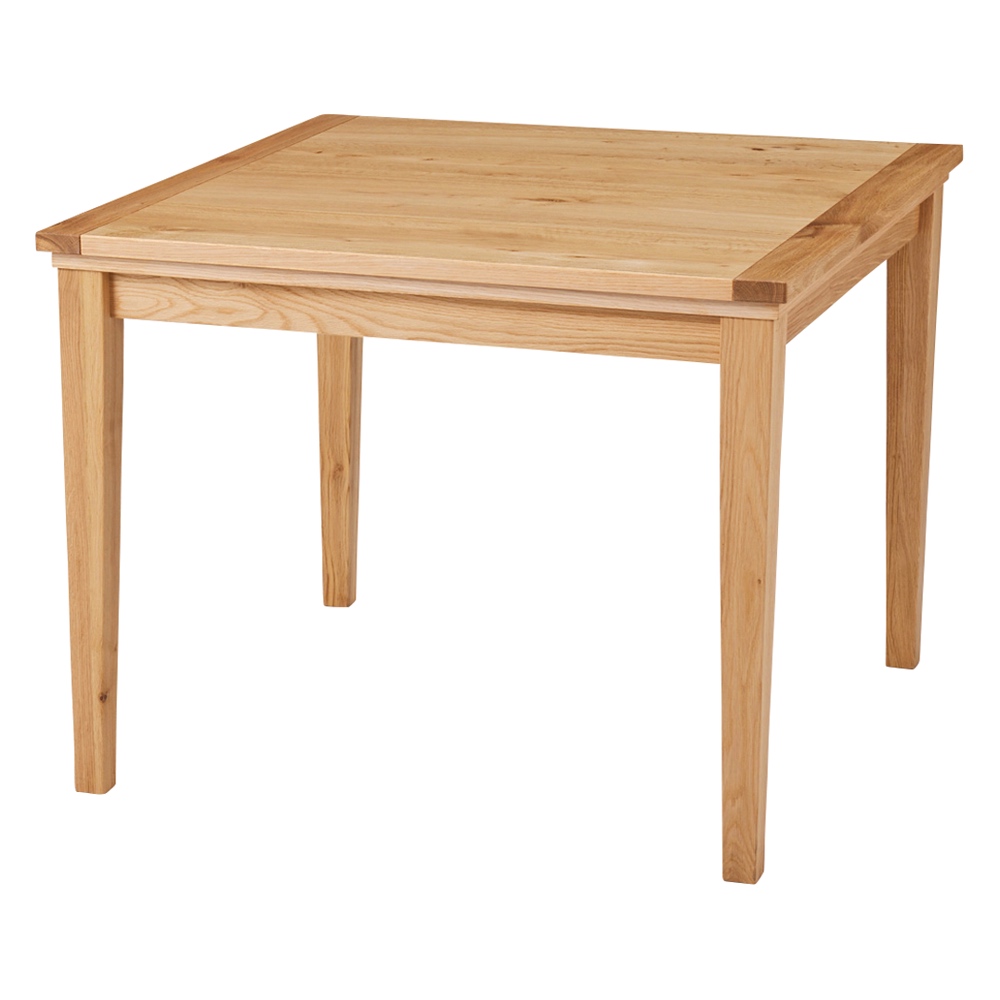 布団なしでも使える北海道産ミズナラのダイニングこたつ 105×80cm こたつテーブル こたつ 611312