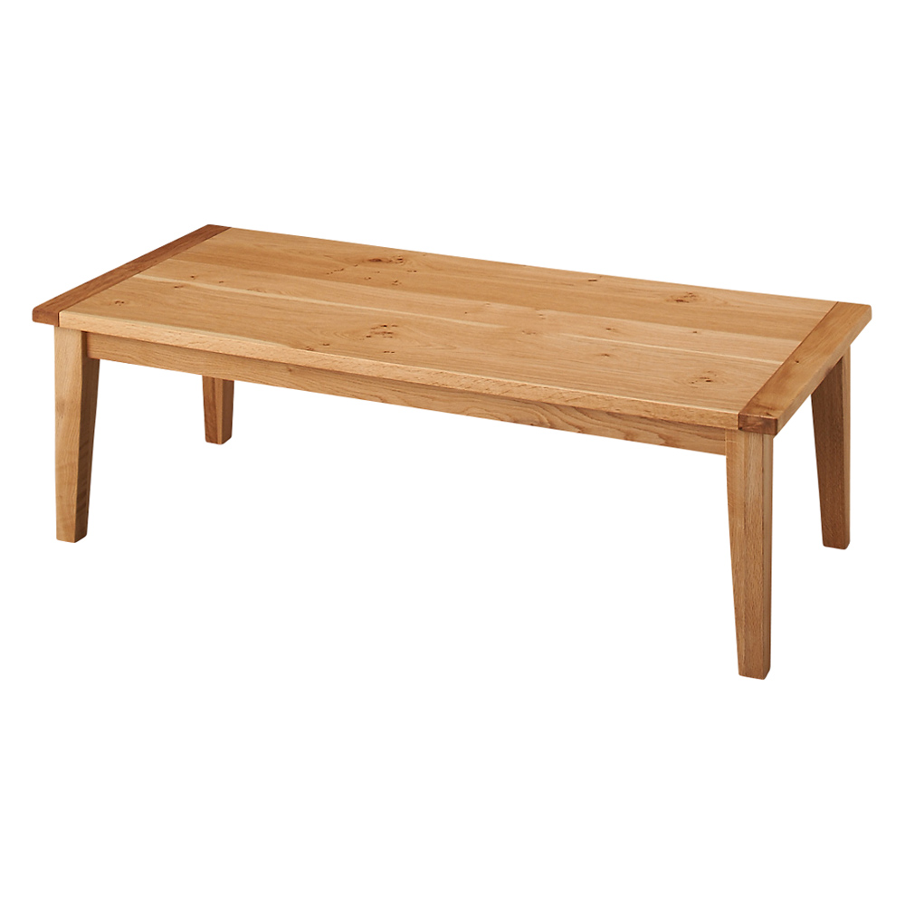 北海道産ミズナラ天然木のローこたつ 角型 105×60cm こたつテーブル こたつ 611401