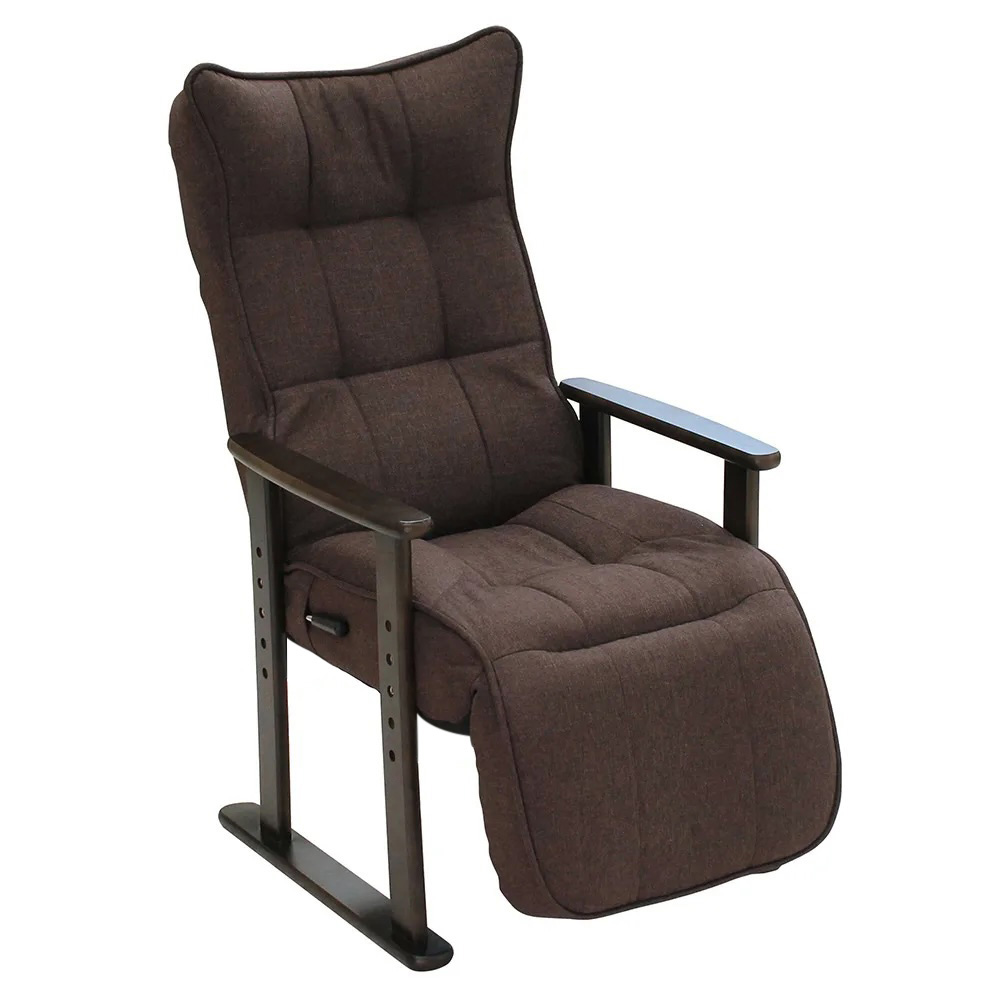 ベストなくつろぎポジションが見つかる!こたつ対応リクライニングチェア リクライニングチェア 椅子 チェア 611410