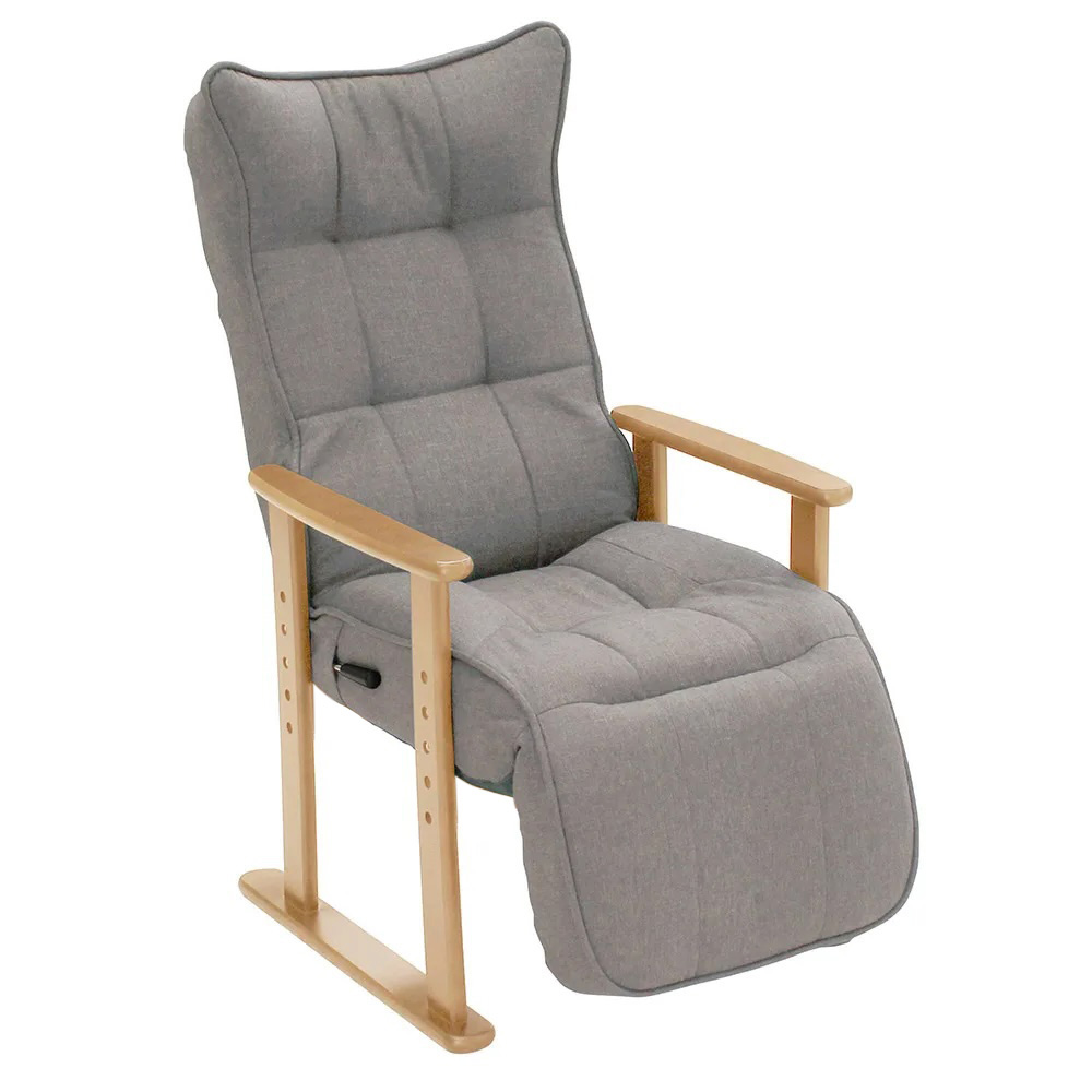 ベストなくつろぎポジションが見つかる!こたつ対応リクライニングチェア リクライニングチェア 椅子 チェア 611410