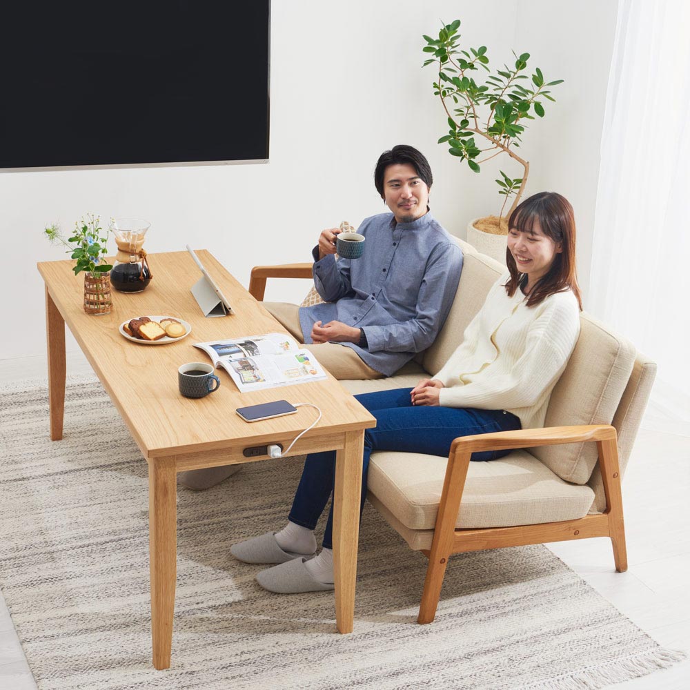 ２月末までアルダー天然木 アールデザインデスクシリーズ デスク・幅120.5cm アルダー天然木 アールデザインデスクシリーズ デスク・幅120.5