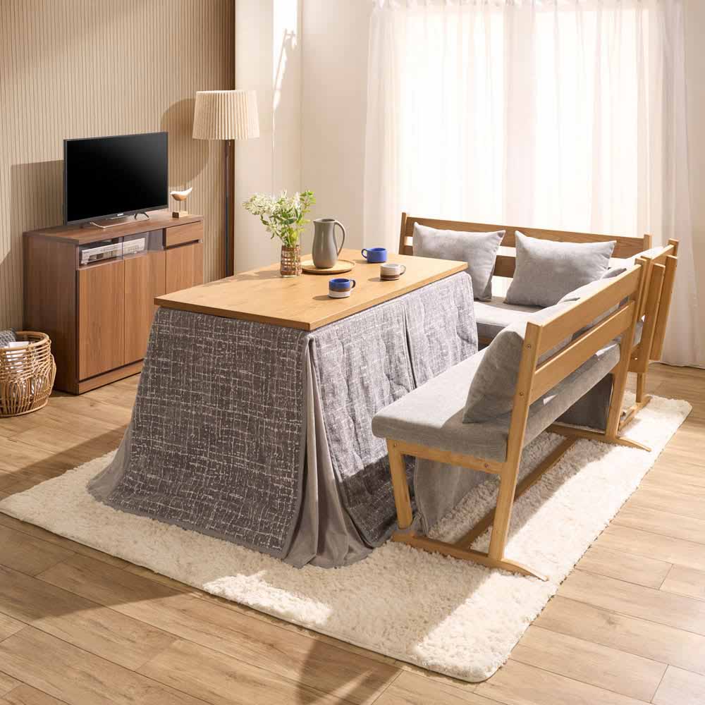 リビングダイニングこたつシリーズ シェニールこたつ掛け布団 120cm×70cm用 こたつ布団 こたつ 611326