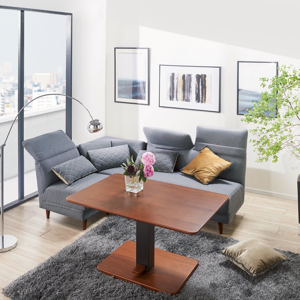 布団がいらないダイニングこたつシリーズ 昇降式こたつテーブル 幅1cm 通販 ディノス