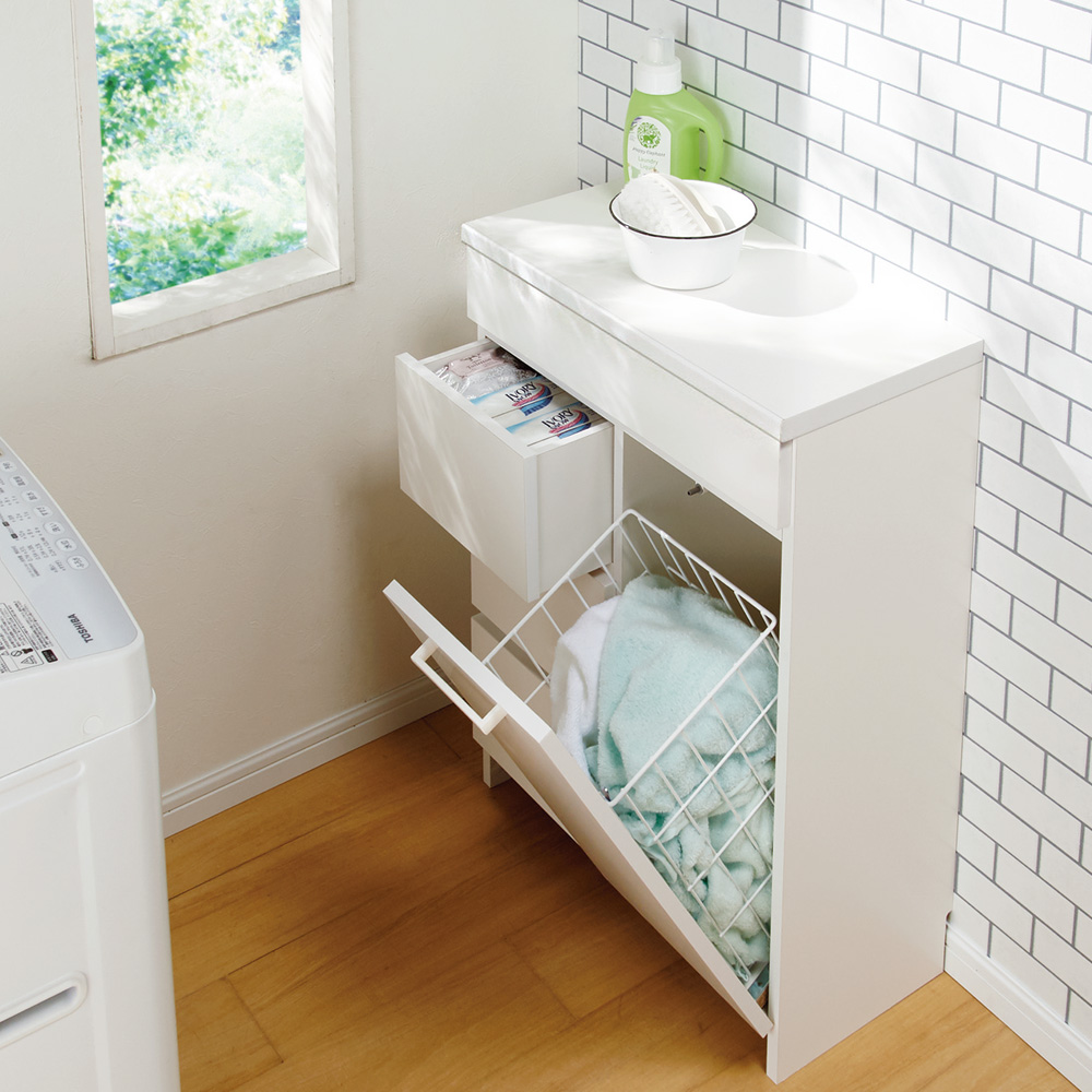 Dショッピング 家具 収納 トイレ収納 洗面所収納 組立不要 隠せる脱衣カゴ付きサニタリーチェスト カゴ1個 引き出し 幅60奥行30cm カテゴリ トイレ 洗面所収納の販売できる商品 ディノス ドコモの通販サイト Dショッピング 家具 収納 トイレ収納 洗面所収納 組立不要 隠せる脱衣カゴ付きサニタリーチェスト カゴ1個 引き出し 幅60奥行30cm カテゴリ トイレ 洗面所収納の販売できる商品 ディノス ドコモの通販サイト
