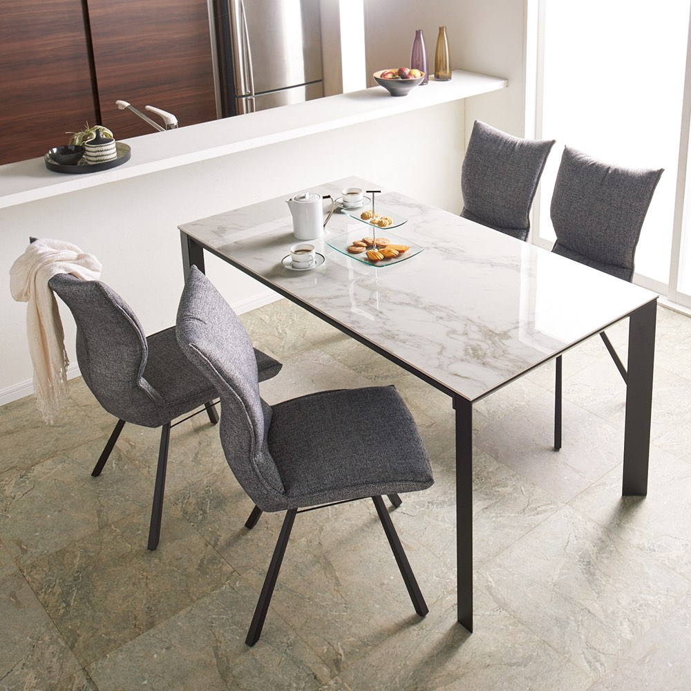 セラミック天板ダイニングシリーズ テーブル幅150cm 通販 ディノス