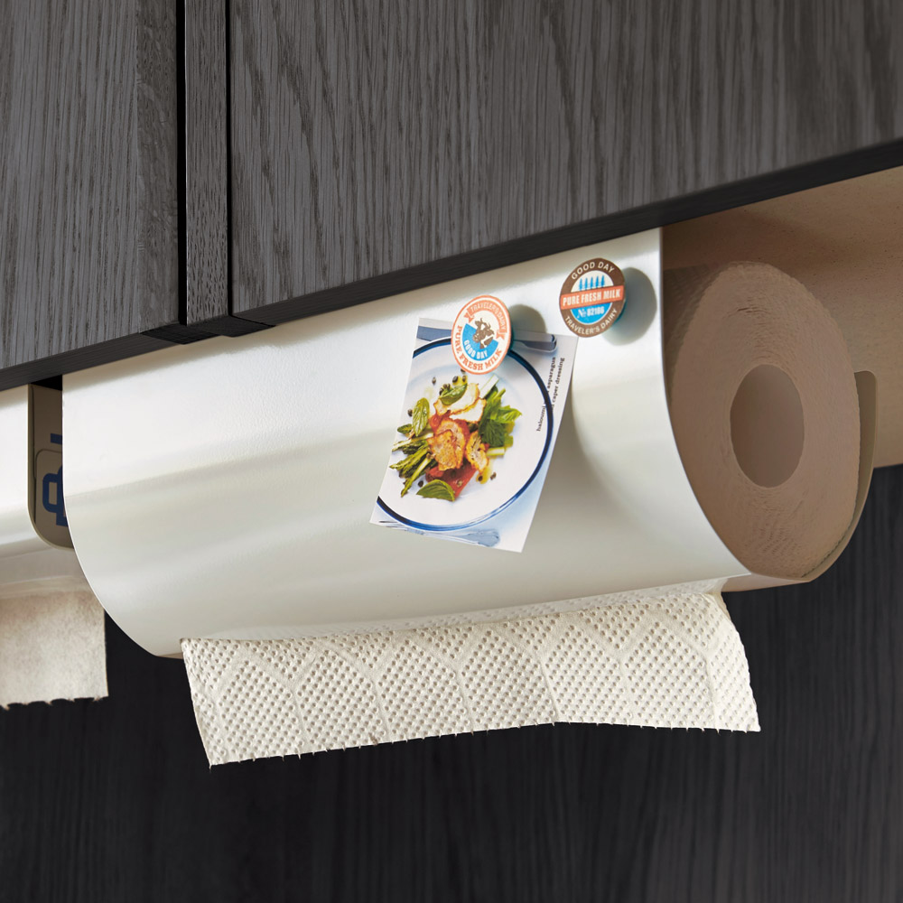 吊戸棚下キッチンペーパーホルダー ロールタイプ用 通販 ディノス