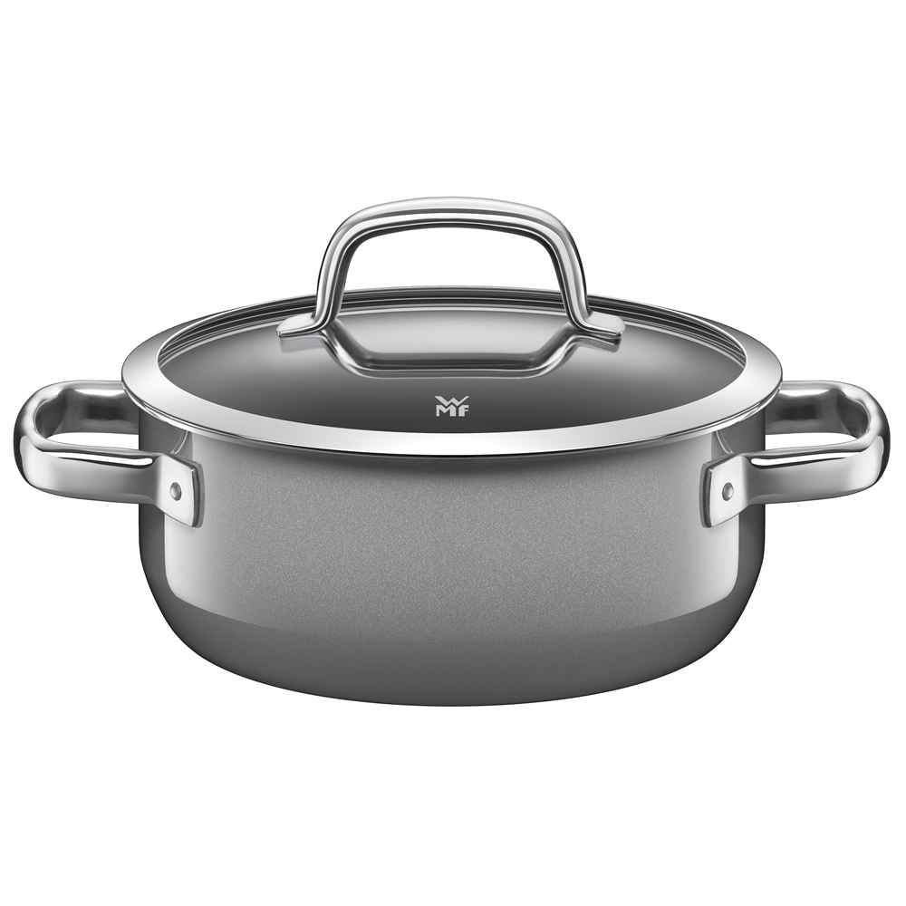 Wmf フュージョンテック ミネラル 10年保証付き 両手鍋 浅型径cm 容量2 5l 通販 ディノス