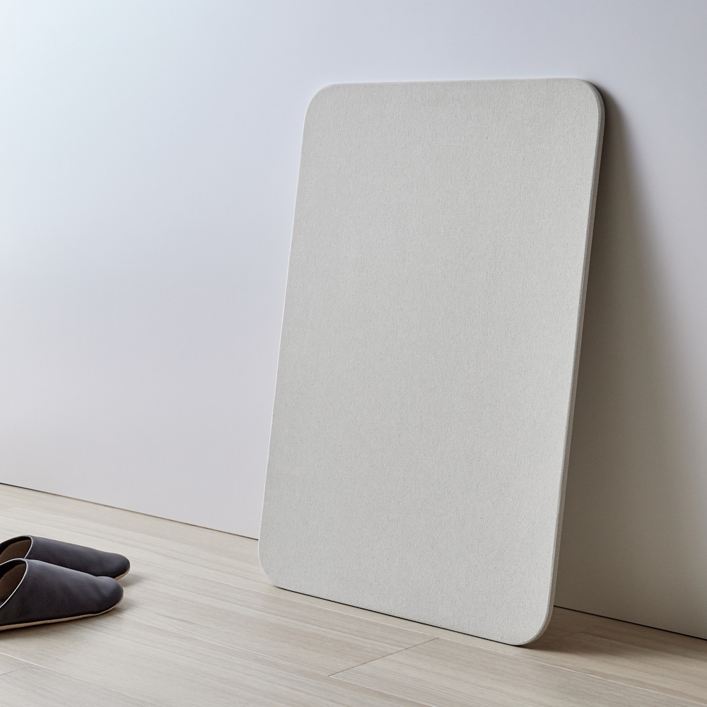バス用品 トイレ用品 バスマット 防カビ 珪藻土 soleau 吸水・速乾・消臭バスマット＆ひのきスノコセット 奥行66cm 幅51・56cm 723237