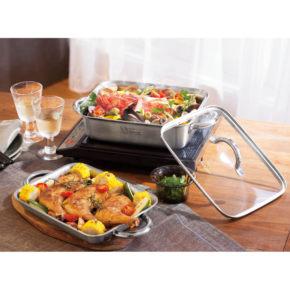 ☆ ビタクラフト　ダブルグリル 網付き ビタクラフトダブルグリル 網付き