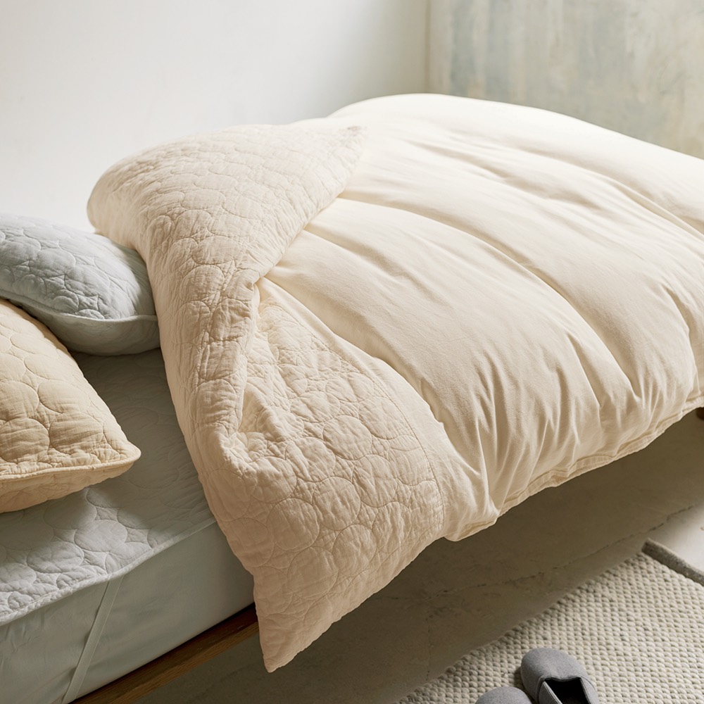 パシーマでつくったお布団(衿カバー付き)美品