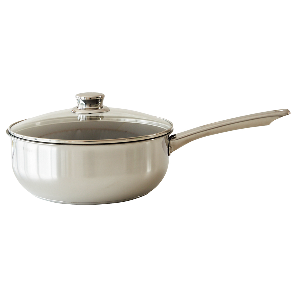 【新品】MEYER マキシム エスエス 蓋付ディープパン 24CM