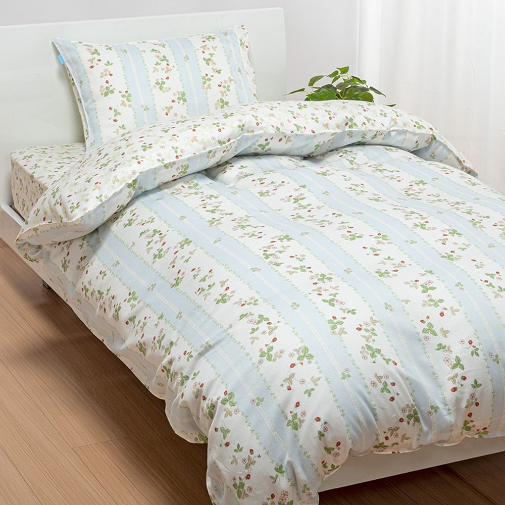 ≪ダブルロング≫ WEDGWOOD/ウェッジウッドワイルドストロベリー 掛け布団カバー 掛け布団カバー 布団カバー シーツ 522814