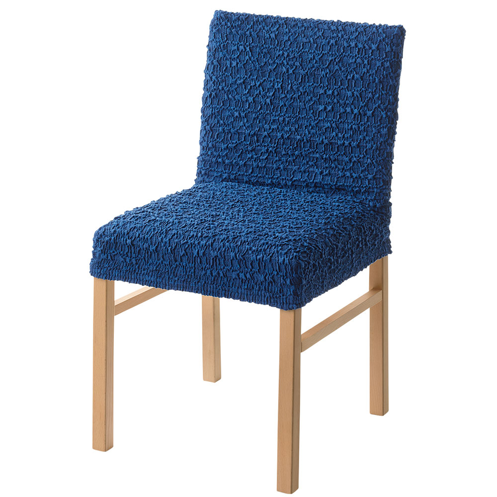 スペイン製カバー［クルール］ チェアカバー（同色2枚組） 背付きカバー・Mサイズ チェアカバー 椅子カバー 座椅子カバー ソファーカバー 524715