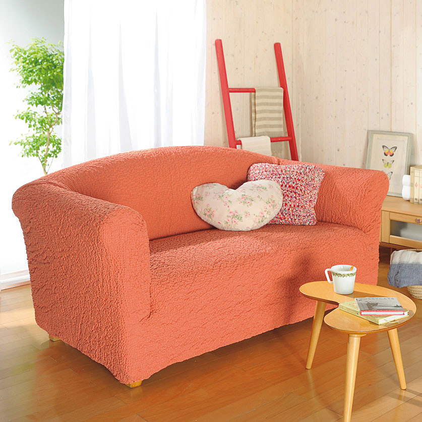 ≪2.5-3人掛用≫ イタリア製［ブックレ］ソファカバー 一体型 人掛けソファーカバー ソファーカバー 524803