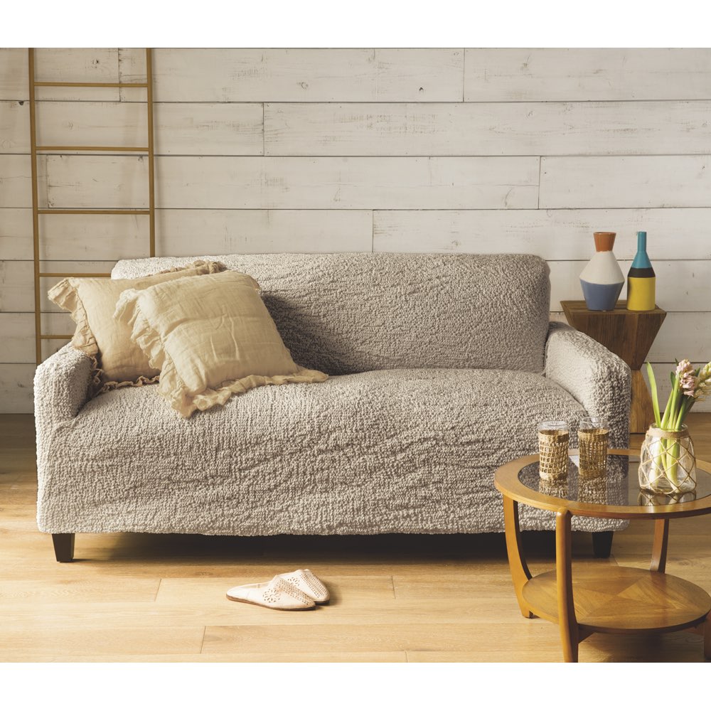 ≪1人掛用≫ イタリア製［ブックレ］ソファカバー アーム付き 人掛けソファーカバー ソファーカバー 524804