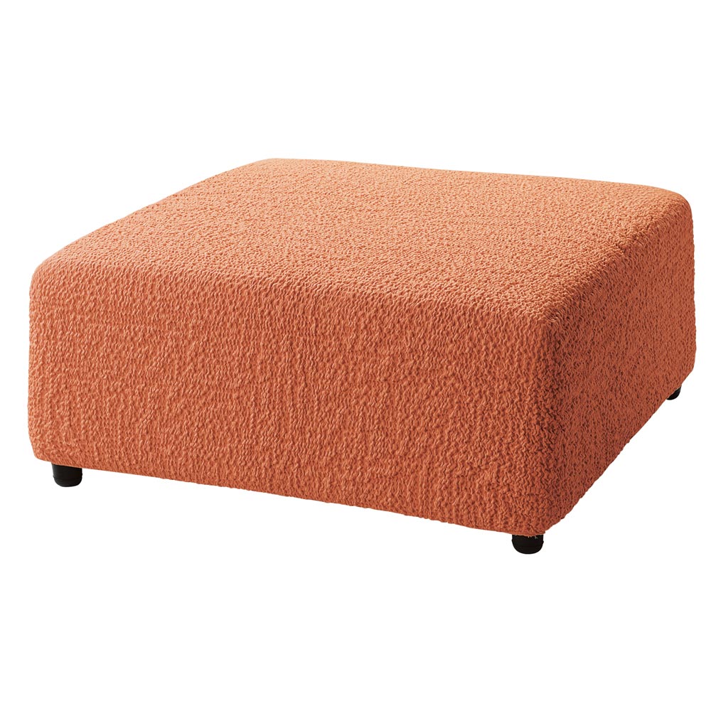 イタリア製フィットカバー［ブックレ］ オットマンカバー大 特殊サイズソファーカバー ソファーカバー 524817