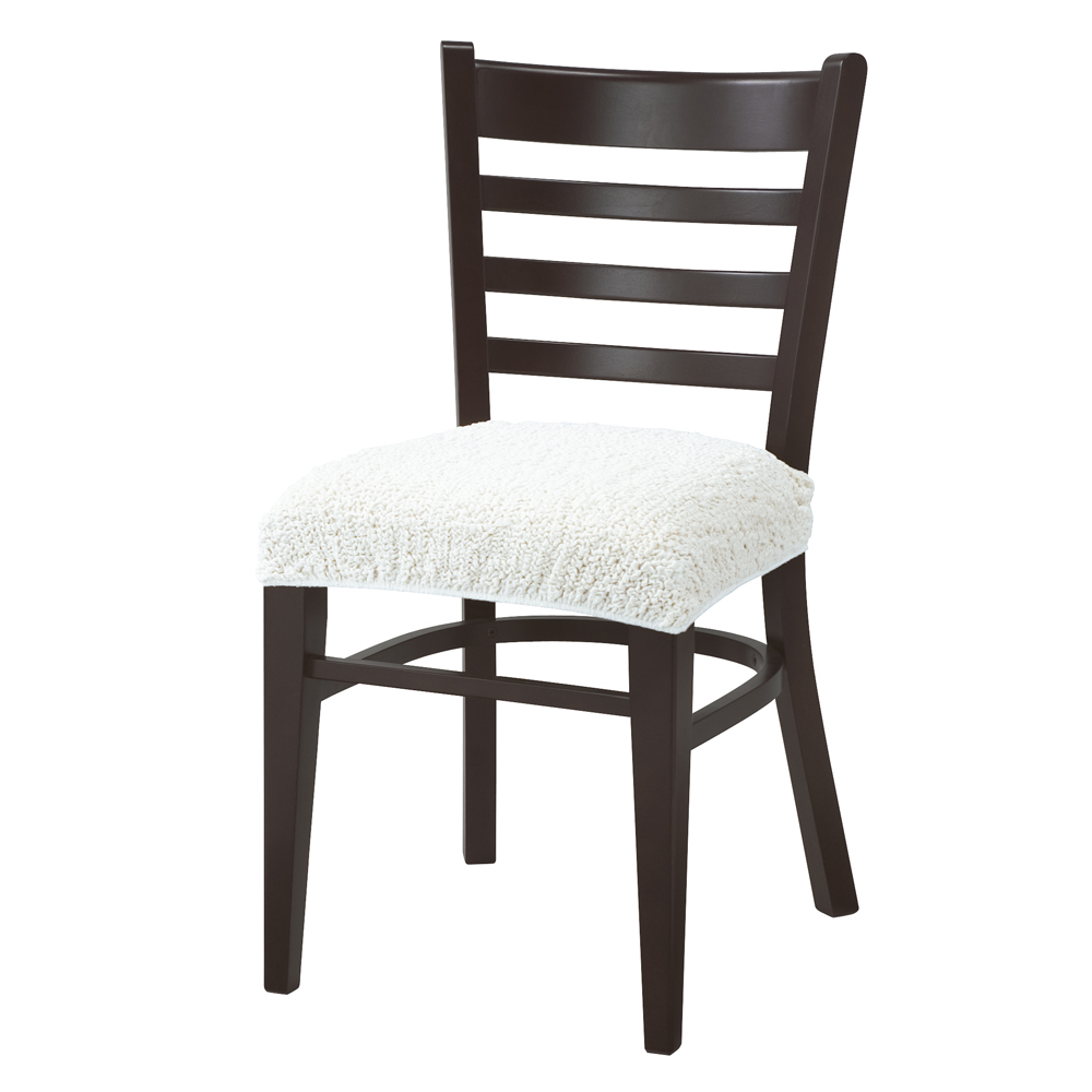 イタリア製フィットカバー［ブックレ］ チェアカバー同色2枚 座面カバー・Aタイプ チェアカバー 椅子カバー 座椅子カバー ソファーカバー 524821