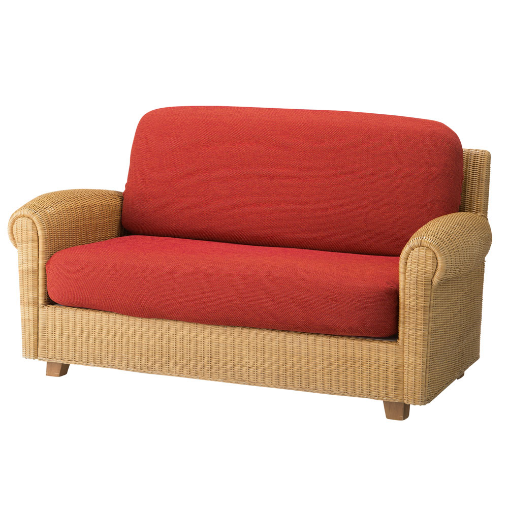 ≪2人用(幅約90-125cm)≫ スペイン製はっ水カバー〈サマンサ〉座面・背もたれ兼用カバー(1枚) 人掛けソファーカバー ソファーカバー 524907