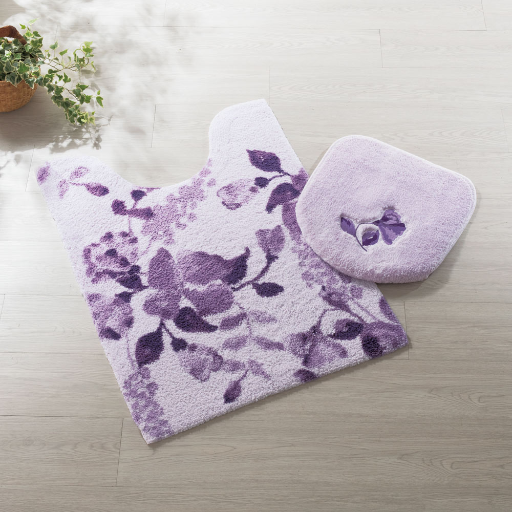 ≪普通判≫ シビラ トイレタリー〈コンパルティール〉 フタカバー・マットセット トイレ用品 525516