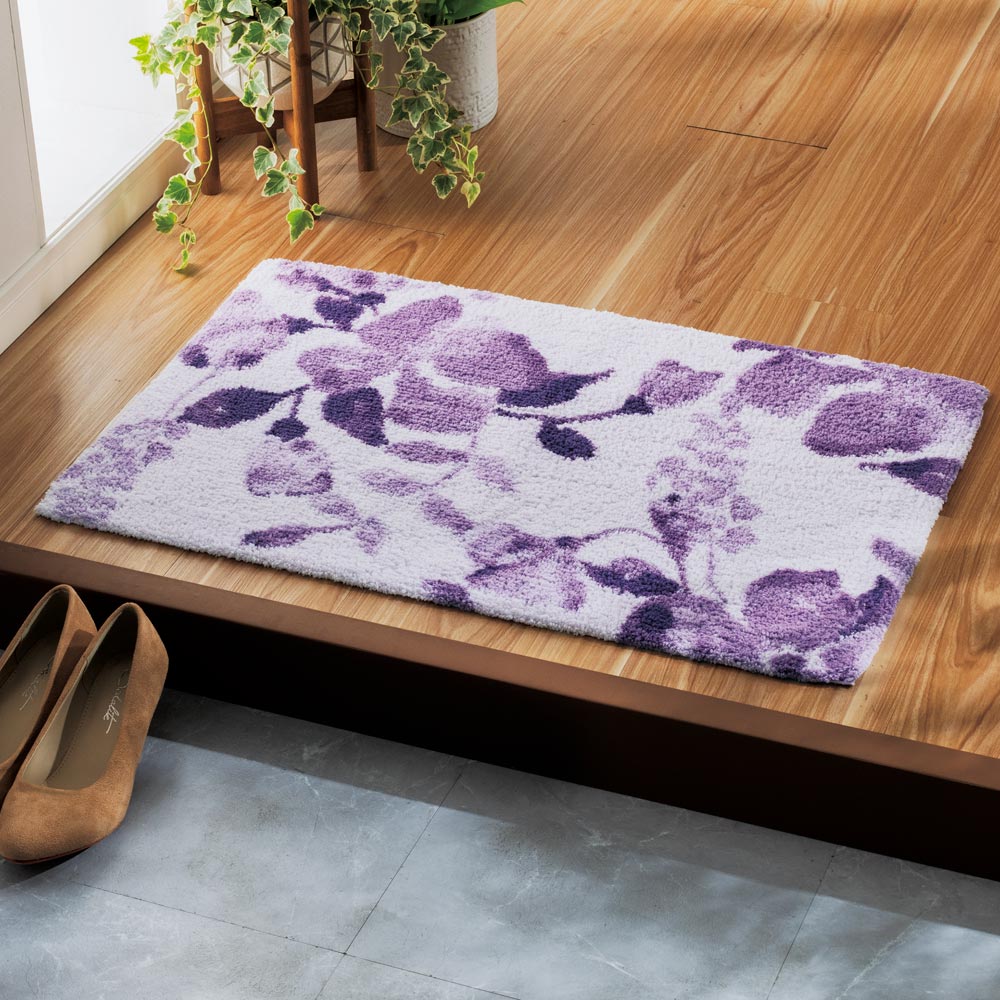 シビラ マット〈コンパルティール〉 約45×70cm バスマット バス用品 525521