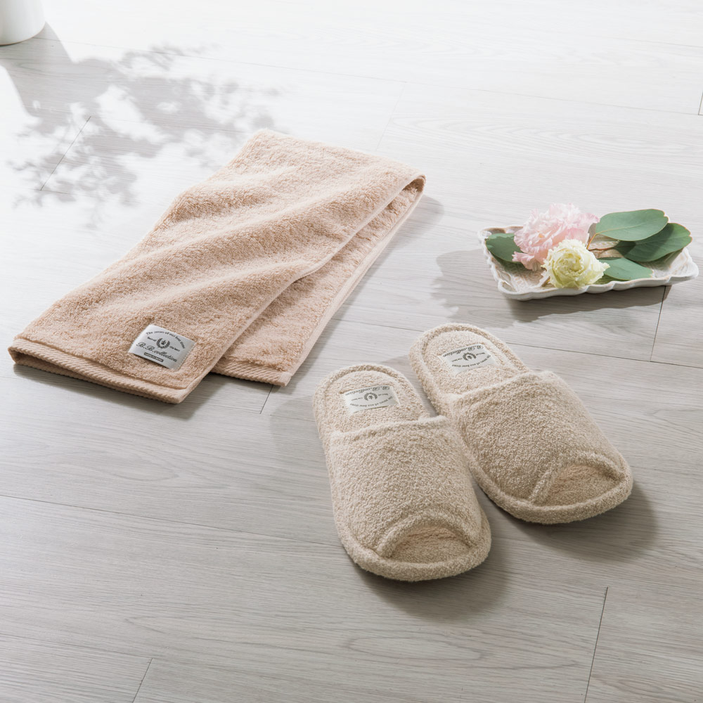 クッショニー スリッパ・タオルセット     トイレペーパーホルダー スリッパ トイレ用品 525532