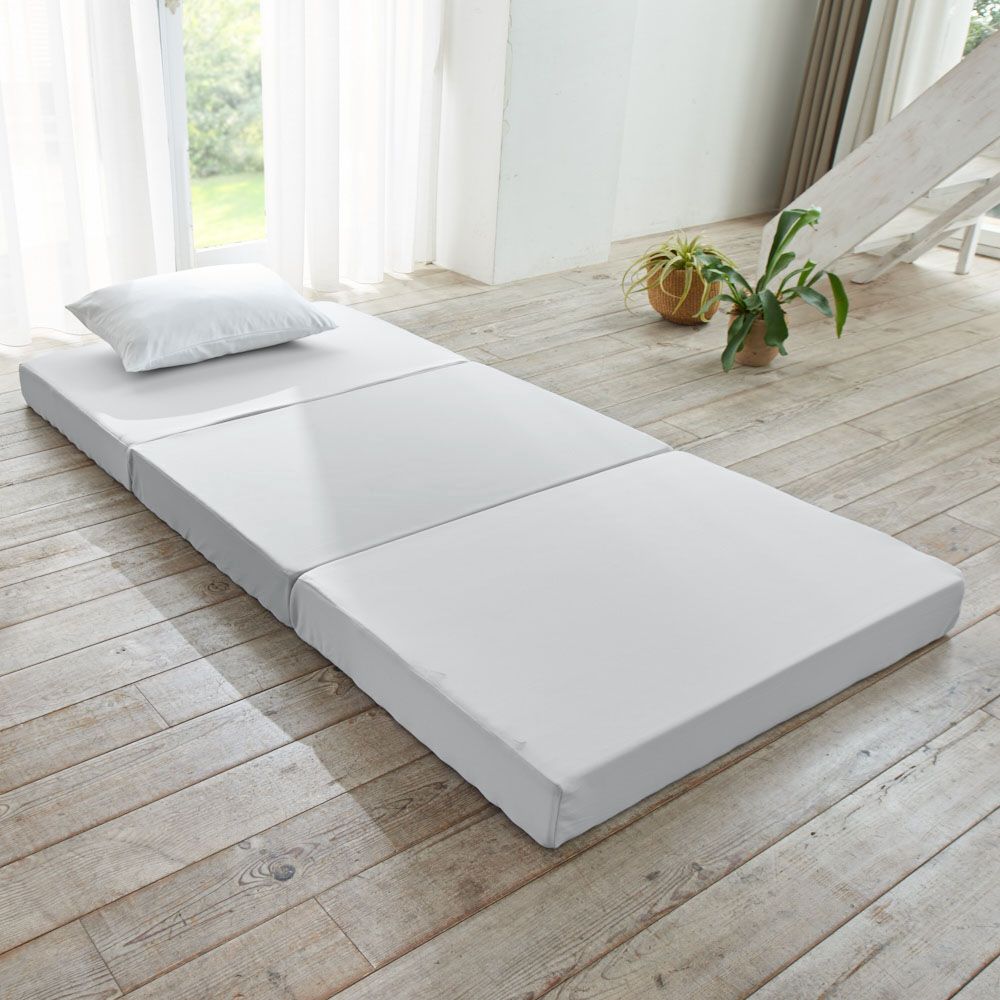 3つ折りマットレス レギュラータイプ 厚さ12cm シングル 敷布団 523521