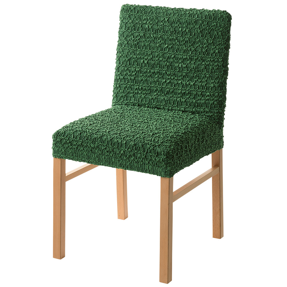 スペイン製カバー［クルール］ チェアカバー（同色2枚組） 背付きカバー・Mサイズ チェアカバー 椅子カバー 座椅子カバー ソファーカバー 524715