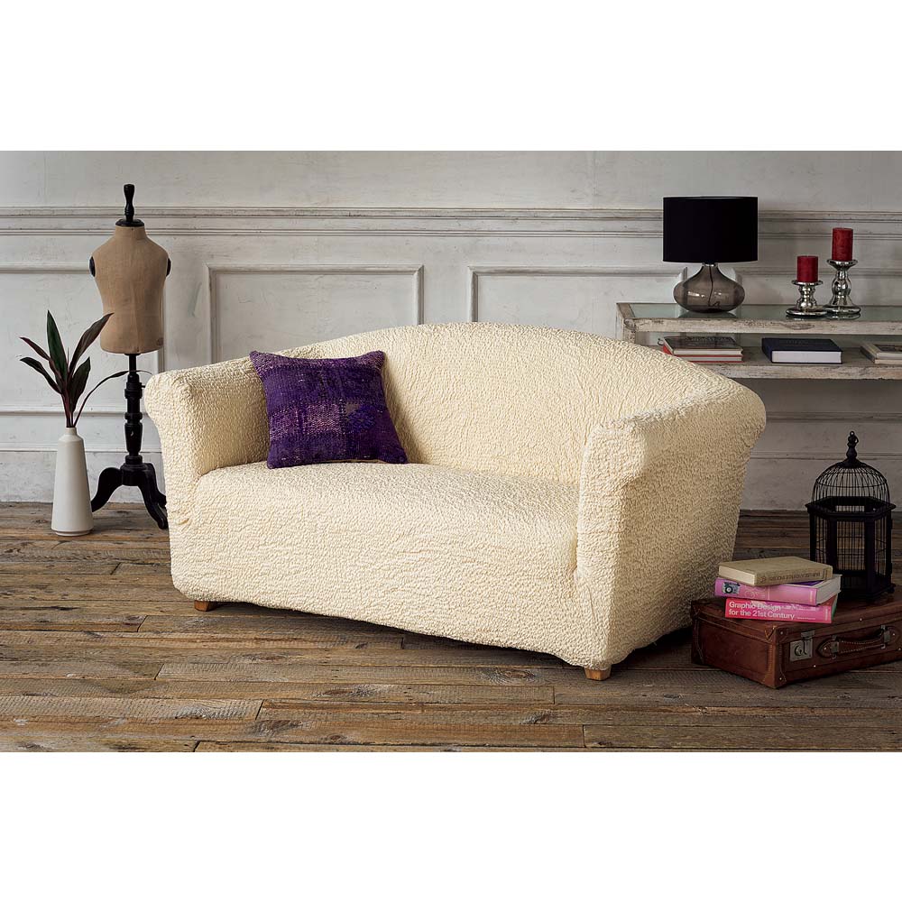 ≪2.5-3人掛用≫ イタリア製［ブックレ］ソファカバー 一体型 人掛けソファーカバー ソファーカバー 524803