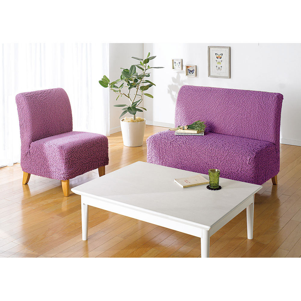 ≪2人掛用 アームなし≫ イタリア製［ブックレ］ ソファカバー 人掛けソファーカバー ソファーカバー 524808