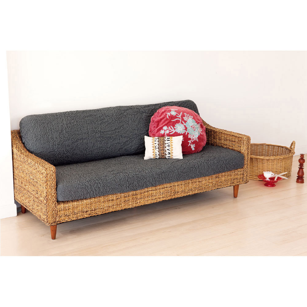 ≪2人用≫ イタリア製［ブックレ］座面・背もたれ兼用カバー1枚 人掛けソファーカバー ソファーカバー 524819