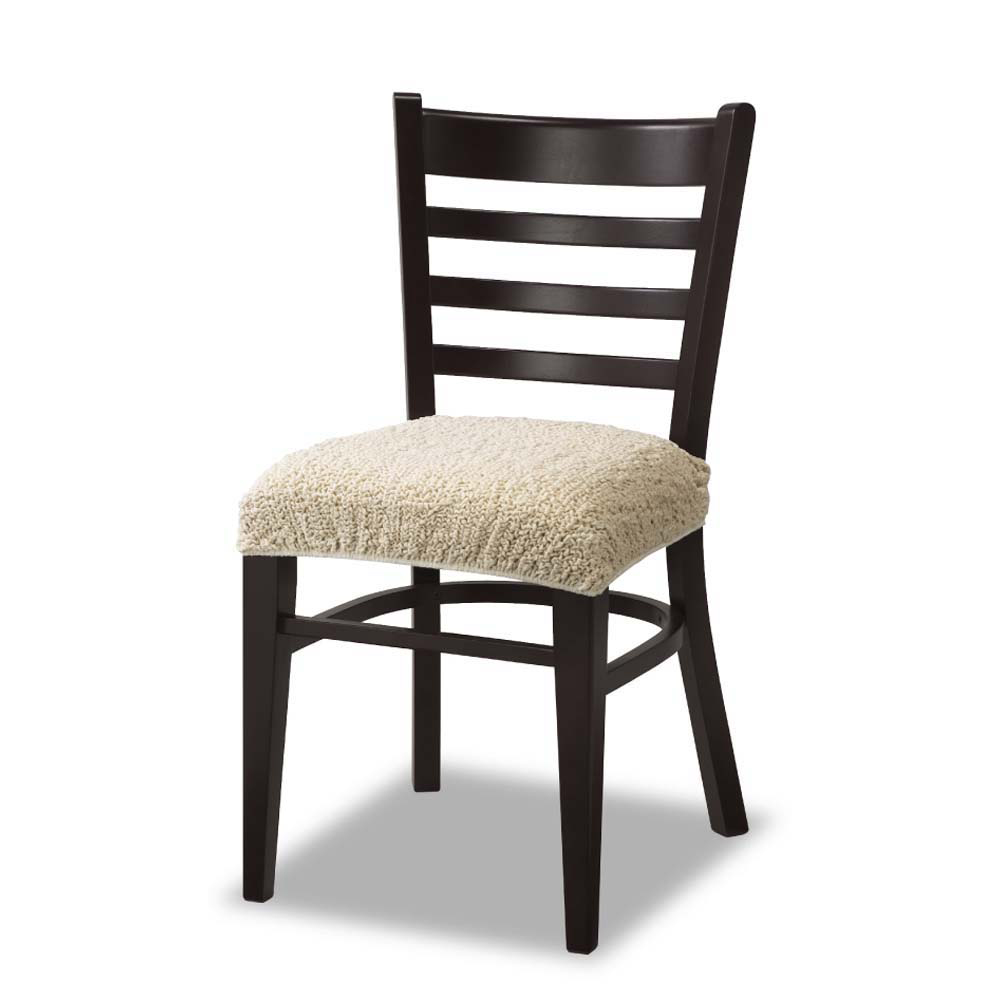 イタリア製フィットカバー［ブックレ］ チェアカバー同色2枚 座面カバー・Aタイプ チェアカバー 椅子カバー 座椅子カバー ソファーカバー 524821