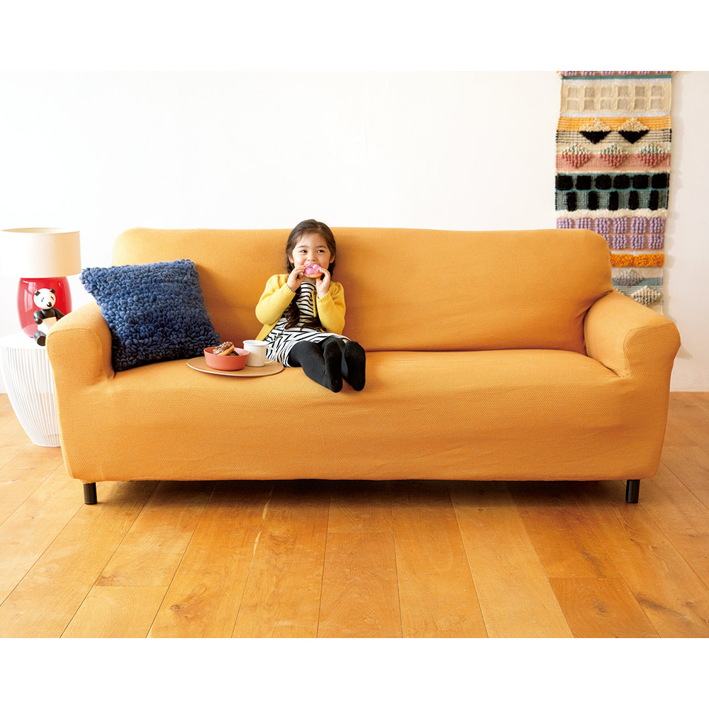 ≪2人掛用≫ スペイン製 はっ水機能付き フィットソファーカバー〈サマンサ〉 アーム付き 人掛けソファーカバー ソファーカバー 524901